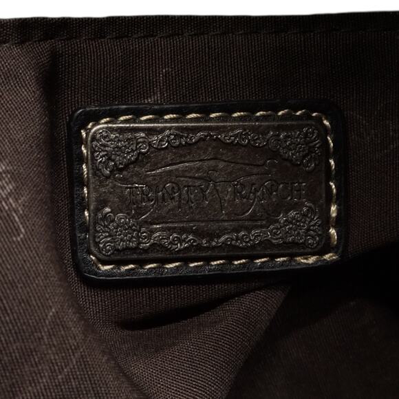 Trinity Ranch Concealed Carry Tote Bag Black Leather Western‎ Country Cowgirl - Picture 14 of 16